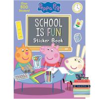 How can I help you? &amp;gt;&amp;gt;&amp;gt; School Is Fun Sticker Book Peppa Pig หนังสือภาษาอังกฤษใหม่ พร้อมส่ง