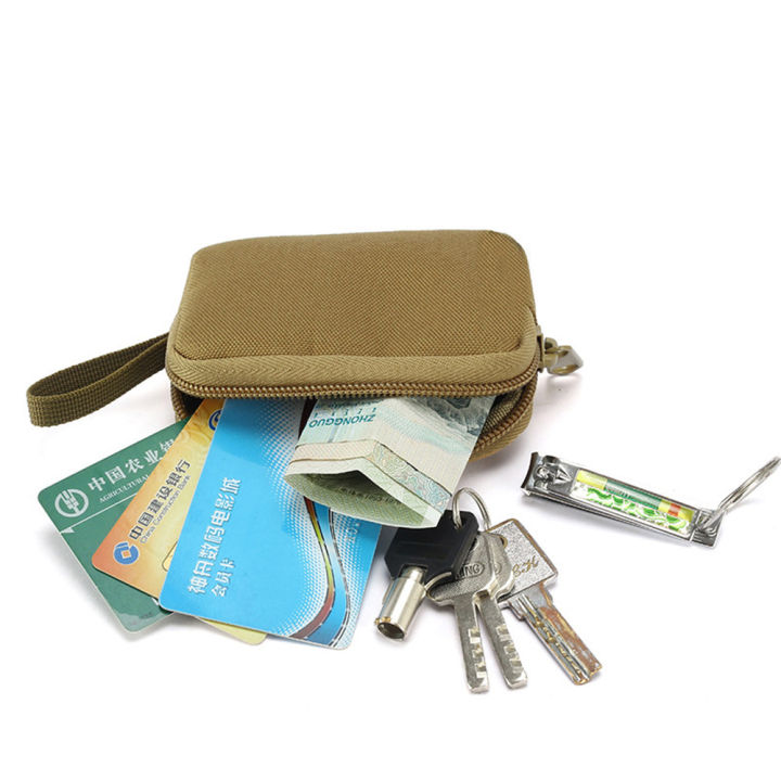 กระเป๋าลายพรางทหารกระเป๋ากลางแจ้งมีซิปกระเป๋ากระเป๋ากลางแจ้งทหารกระเป๋าลายพรางทหารกระเป๋าใส่เหรียญ