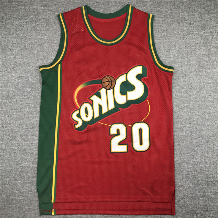 เสื้อเจอร์ซีย์บาสเก็ตบอล-sonics-ปักชุดบาสเก็ตบอลซูเปอร์โซนิค22-23สินค้าขายส่งบาสเก็ตบอล-nba-ซูเปอร์โซนิค20-40