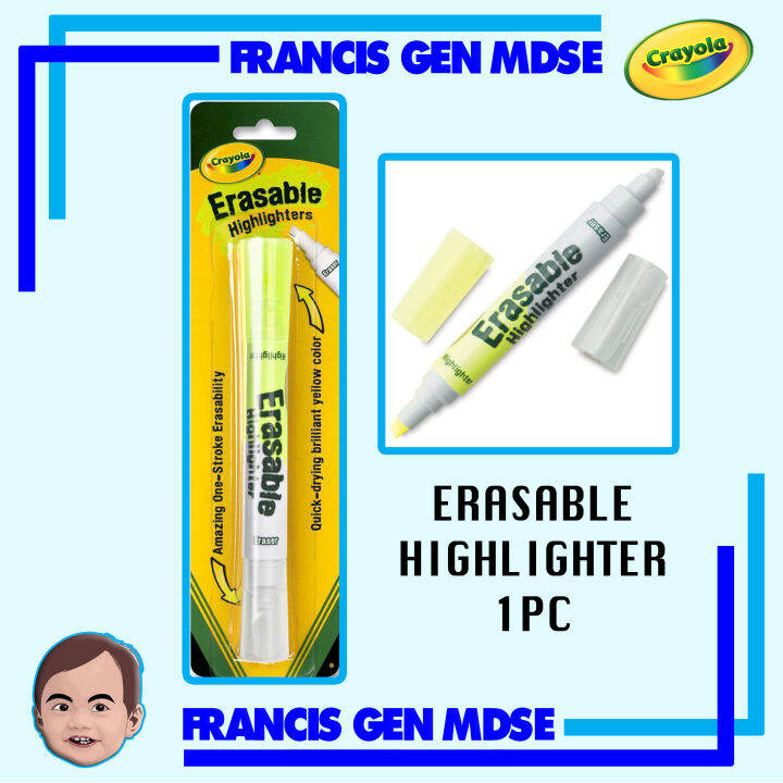 Crayola Erasable Highlighter Lazada PH