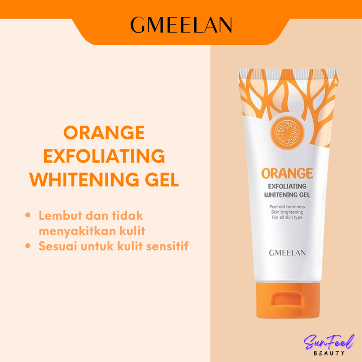 GMEELAN Orange Exfoliating Whitening Gel 50g Lazada