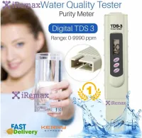 iRemax TDS Meter เครื่องวัดคุณภาพน้ำ ปากกาวัดค่าคุณภาพน้ำ รุ่น TDS-3