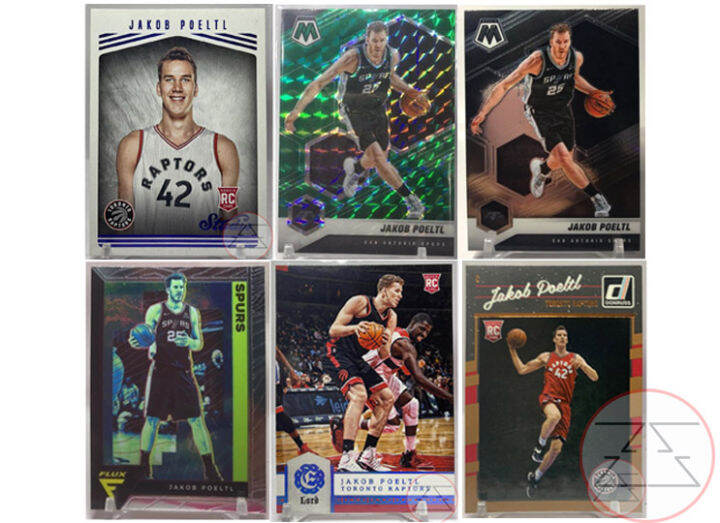 Jakob Poeltl RC/Base/Parallels nba cards Lazada PH