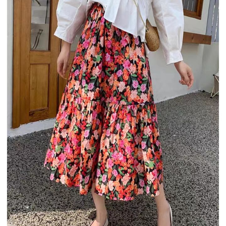 cc-floral-print-pleated-streetwear-skirts-female-elastic-waist-a-line-skirt-faldas