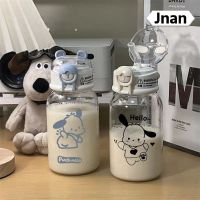 Jnan 500มล. Sanrio หลอดกระบอกน้ำสำหรับเด็กน่ารัก Kuromi กระบอกน้ำน่ารัก,หม้อต้มน้ำความจุมากของขวัญสำหรับเด็ก