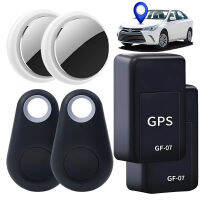 Mini GF-07 GPS Car Tracker การติดตามเวลาจริง Anti-Theft Anti-Lost Key Locator Strong Magnetic Mount ซิมข้อความ Positioner