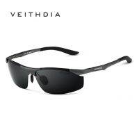 HOT”VEITHDIA อลูมิเนียมโพลาไรซ์แว่นตาว่นตากันแดด UV400 สำหรับผู้ชาย 6529