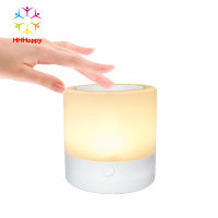 Table Lamp Touch Sensor Colorful Rgb Night Light Dimmable Tent Lighting Lamp For Holiday Outdoors Indoors