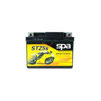 แบตเตอรี่รถมอเตอร์ไซค์ STZ5s Spa (แบตเตอรี่ชนิดแห้ง ไม่ต้องเติมน้ำกรด / Motorcycle battery)