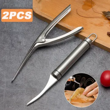 Shrimp Deveiner Tool, Stainless Steel Peel Shrimp Kitchen Tools,  Shrimp/Mantis Shrimp Peeling Tool Seafood Peeler Tools