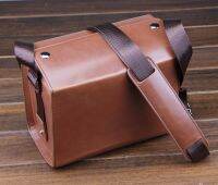 PU Camera bag for sony Alpha a7c a7s α7R IV III II ILCE-6600 6500 6400 6000 HX400V hx350 H300 Retro Style Casual Leather Bag Camera Cases Covers and B