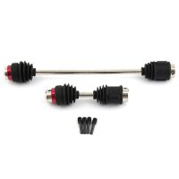 Accessories Center Driveshafts CVD 8655R with Dust Boots for 1/10 Traxxas E-Revo Erevo 2.0 Red