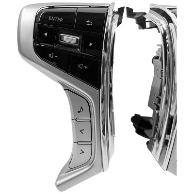 For Mitsubishi PAJERO SPORT 2015-2022 Outlander Delica L200 Cruise Control Switch Steering Wheel Multimedia Audio Button
