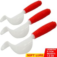 【hot】❉ 10PCS/LOT 1.2/1.5/2G Soft Worm Artificial Silicone Baits Grub Bass Bite Carp Rocker Outdoor Fishing Accessories