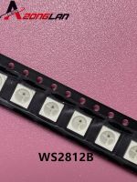 【✒】 XGAA2QF MALL 100ชิ้น WS2812B (4พิน) 5050 SMD WS2812แยกติดตั้งได้ดิจิตอล RGB LED ชิป5โวลต์ WS2812B Ws2812b 2812ชิป LED IC SMD