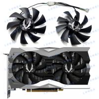 Gratis Ongkir/ต้นฉบับ Coder☍ZOTAC Sauter RTX2060 AMP GTX1660ti 1660 GA92A2H พัดลมกราฟิกสุดใหม่