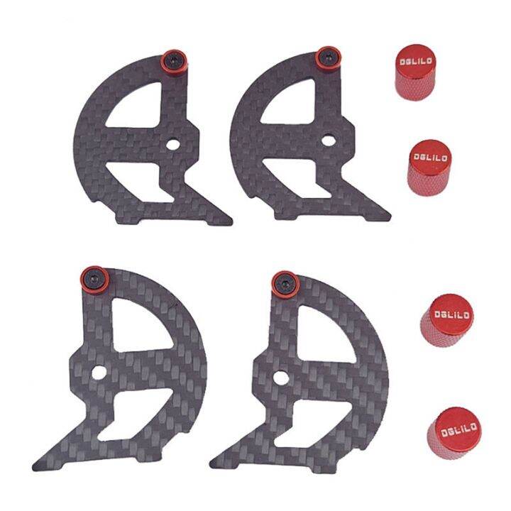 Carbon Fiber RC Car Wheel Tire Balance Tool M4 Nut for 1/8 1/10 1/12