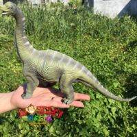 Monkey Toys - โมเดล ไดโนเสาร์ Brachiosaurus เขียว ขนาด 26.00 CM (จากหาดใหญ่)