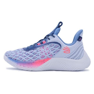New Best Sale【Original】 UA* Curry- Flow- 9 Fashion Basketball Shoes In The Liry Blue Pink Lemon Yellow Low Top Practical Mens Sports Shoes {Free Shipping}