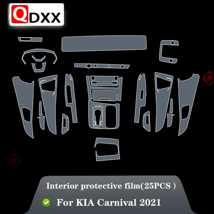 สำหรับ-kia-carnival-20-21-22ภายในรถคอนโซลกลางโปร่งใส-tpu-ป้องกันฟิล์ม-anti-scratch-repair-ฟิล์มอุปกรณ์เสริม-refit