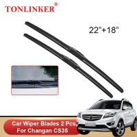 TONLINKER ใบปัดน้ำฝนรถยนต์สำหรับ Changan CS35 2014-2017 2018 2019 2020อุปกรณ์เสริมรถยนต์กระจกหน้าใบปัดน้ำฝนแปรงตัด