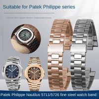 For Patek Philippe Nautilus Strap 5726 5711/1A010 25 Convex 13mm fine stainless steel mens watchband Wrist band watch chain