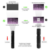 Flashlight hunting light 850nm Infrared IR Flashlight Night Vision Light Assistance Illuminator - View Distance Laser 400meter