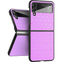 YIQIAN สำหรับ Samsung Galaxy Z Flip 4 Glitter Bling Case,หญิงสาวหรูหราเพชร Sparkle Hard PC กันกระแทกกันชนสำหรับ Z Flip 4 2022