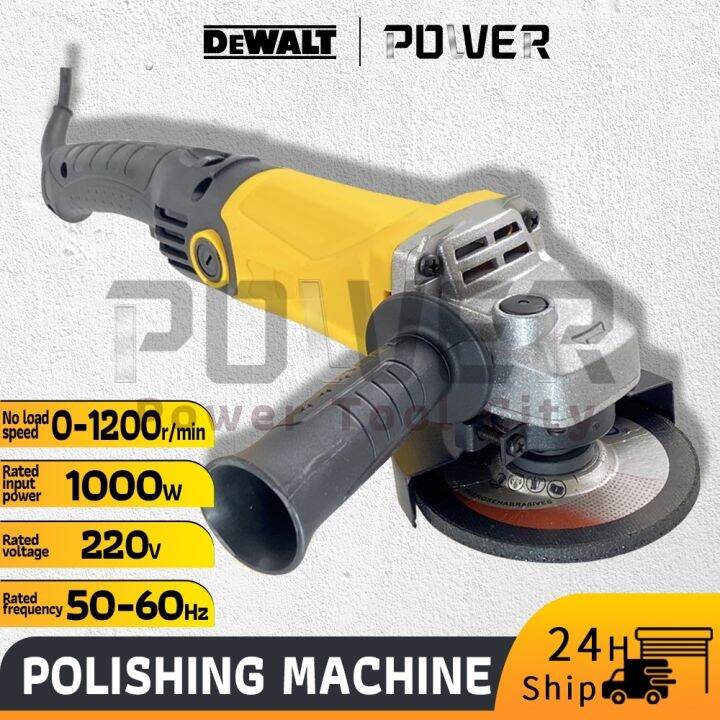 DeWALT 1000W Electric Angle Grinder / Polisher Long handle polishing