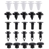 For Toyota Avensis 25pcs Plastic Clips Set Universal Push Rivet Trim Bump Panel Lock Nut Fastener Clip Kits