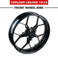 รถจักรยานยนต์ที่มีคุณภาพสูงขอบสำหรับฮอนด้า CBR650R CB650R 2018 2019 2020 2021 2022 2023ด้านหน้าและฮับ