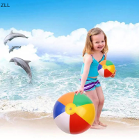 ZLL 1PC Beach Ball Pool เล่นบอลสำหรับเด็ก PVC Ball ของเล่นพองของเล่น Interactive Toys