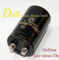 63V 22000Uf 50X80มม. 75X105มม. Capacitance Low ESR Audio Electrolytic Capacitor Radial +- 20 1ชิ้น