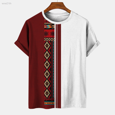 2023 New Casual Short Sleeved Pullover Retro Street Minimalist Summer Mens T-shirt Unisex
