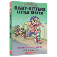 ภาษาอังกฤษต้นฉบับแผ่นรองเก้าอี้เด็กเล็ก Little Sister #2 KarenS รองเท้าโรลเลอร์สเก็ตสีเต็มรูปแบบหนังสือการ์ตูนเด็ก Extracurricคั่วอ่านหนังสือนิทาน