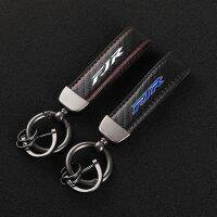 High-Grade Carbon Fiber Motorcycle Keychain Holder Keyring for Yamaha FJR1300 FJR LOGO Accessories