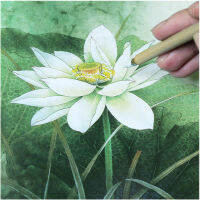 ภาพวาดอย่างพิถีพิถันวาดเส้นต้นฉบับภาพวาดจีนแบบดั้งเดิม Line Draft กระดาษข้าว Lotus Flower Bird Peony Tutorials