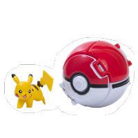 Tomy Pokemon Ball Pokeball Anime Figure Pikachu Squirtle Pocket Monster Variant Pokémon Elf Ball Toy Action Model Gift Bulk Buy