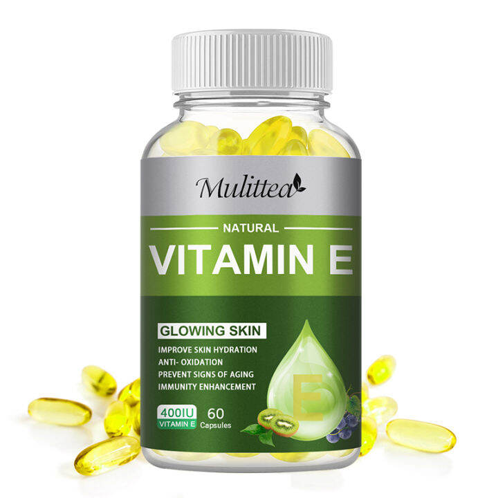 MULITTEA Vitamin E 400 IU Mixed (dAlpha Tocopherol & Mixed Tocopherols
