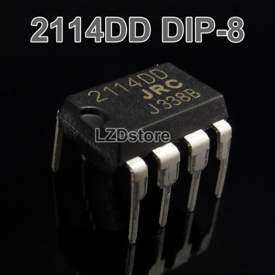 10ชิ้น2114DD จุ่ม-8 JRC2114DD NJM2114DD DIP8เครื่องขยายเสียงปฏิบัติการ IC ใหม่ดั้งเดิม