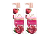 Lux Body Wash Dazzling Pomegranate ลักส์ ครีมอาบน้ำ แดซลิ่ง พอมมากราเนท 500ml. (2ขวด)