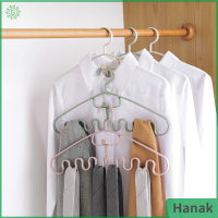 Hanak รองรับหลายพอร์ตไม้แขวนสำหรับเสื้อผ้าชั้นเสื้อผ้าพลาสติกราวตาก