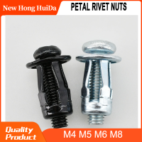 al Rivets Nuts Jack Nut Bolts Fixed License Plate Fasten Kit Lantern Rivet Nut Sheet Iron Expansion Clamp Screw M4 M5 M6 M8