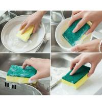 Dishwashing Sponge Scouring Pad Rag Sponge Wipe K4B3