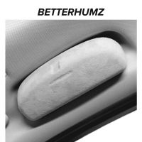 BETTERHUMZ Alcantara Car Sunglasses Glasses Case Holder Box For Audi A3 A4l A5 A6 A6L A7 Q5 Q5L Q7 S6 S7 Q2 TT TTRS RSQ3 RS3 RS4