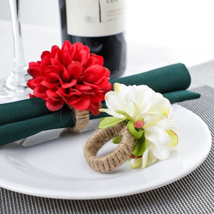 4pcs-pack-flower-napkin-ring-napkin-holder-dinner-table-decorations-wedding-valentines-banquet-lily-chrysanthemum-rings