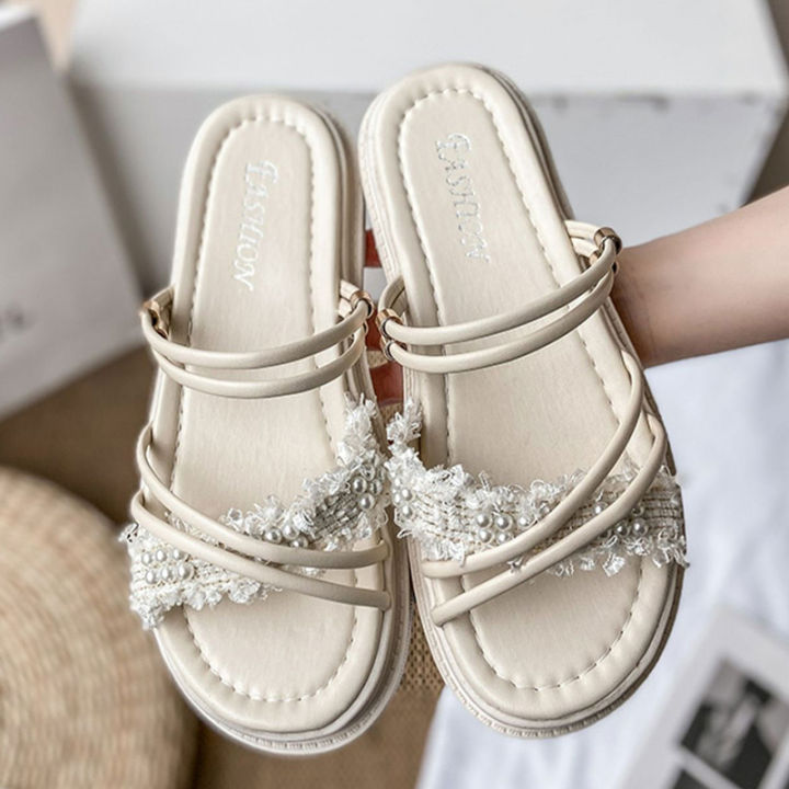 royallovers-ส่งจากไทย-รัดส้นนพเก้า-รองเท้ารัดส้นสวมก็ได้-อ่านขนาดก่อนสั่ง-ชายหาดรองเท้านุ่ม-ฤดูร้อน-ยาง