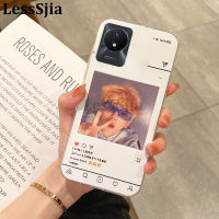 เคส VIVO Y02A Y02T สำหรับ VIVO Y02A Y02T ฝาหลัง INS สองกรอบรูปแฟชั่นนิ่มโปร่งใสป้องกันการตก