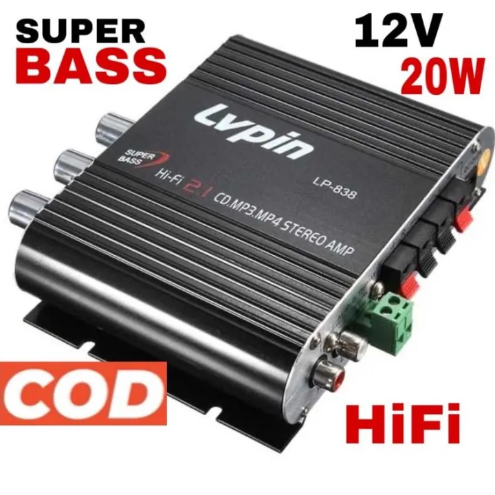 BISA COD Amplifier | Amplifier Mini | Amplifier Subwoofer | Speaker ...