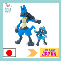 โมเดลพลาสติก Pokemon Mocain 44 Select Series Riol &amp; Lucario ทั้งหมดเป็นของแท้และผลิตในประเทศญี่ปุ่นซื้อด้วยบัตรกำนัล! และติดตามเรา!